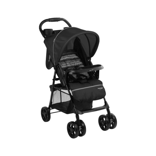 Carrinho De Passeio Para Bebê Spot (Até 15kg) Preto - Voyage