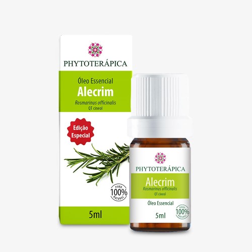 Óleo Essencial de Alecrim (qt. Cineol) - 5ml