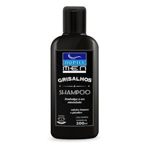 Shampoo Nupill Men Brancos E Grisalhos 200ml