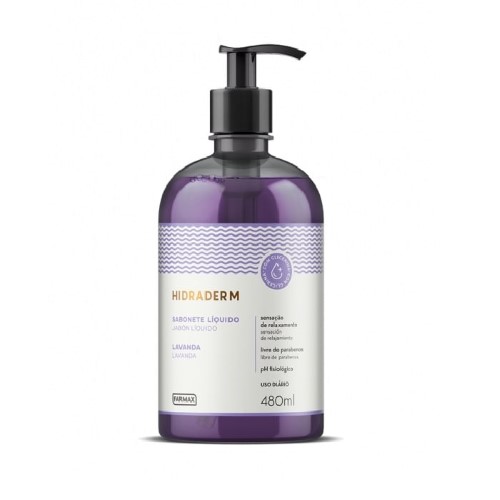 Sabonete Líquido Hidraderm Lavanda 480ml