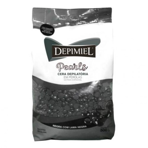 Cera Quente Depimiel Lama Negra 500g