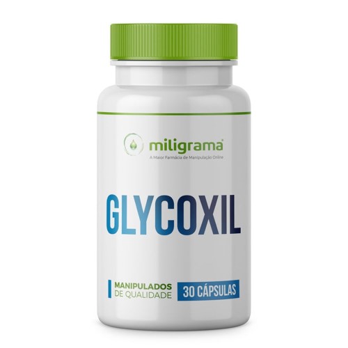 Glycoxil 300mg Antioxidante Potente para Proteger sua Pele 30 Cápsulas