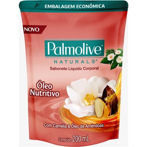 Sabonete Líquido Corporal Palmolive Naturals Óleo Nutritivo Refil 200ml