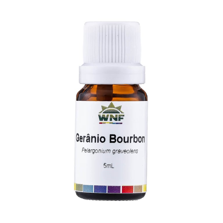 Óleo Essencial Orgânico de Gerânio Bourbon 5ml – WNF