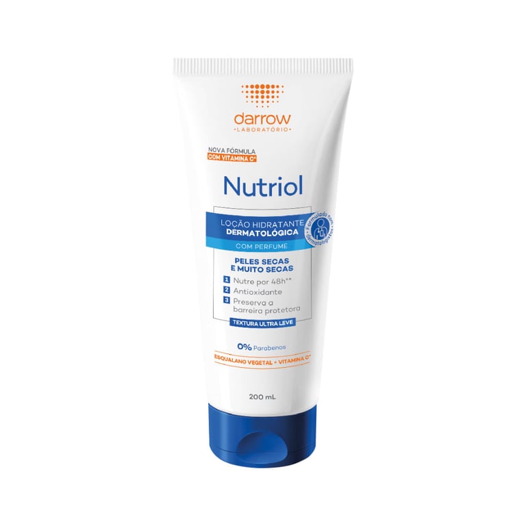 Loção Hidratante Nutriol Vitamina C Com Perfume 200ml