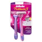 Aparelho De Depilar Descartável Feminino Gillette Prestobarba 3 2 Unidades