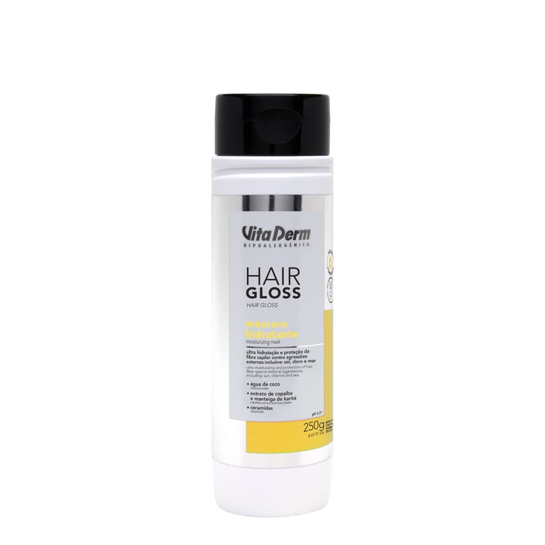 Hair Gloss - Máscara Capilar 250g