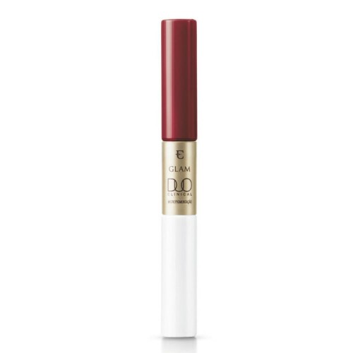 Batom Líquido Eudora Glam Duo Clinical Micropigmentação Vermelho Magnífico 3,5g