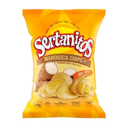 Chips Sertanitos Mandioca 50g