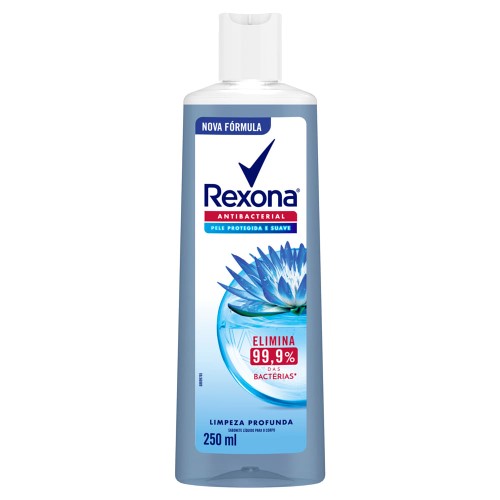 Sabonete Líquido Rexona Antibacterial Limpeza Profunda 250ml