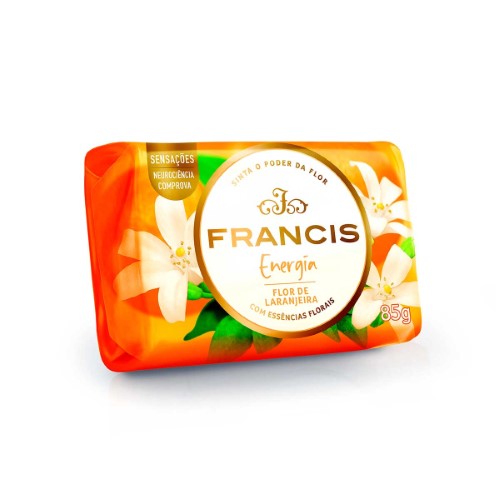 Sabonete em Barra Francis Energia Flor de Laranjeira com 85g