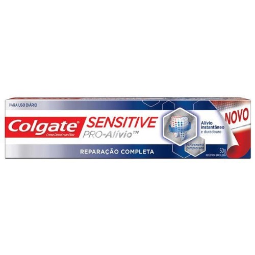 Pasta de Dente Colgate Sensitive Pro-Alívio Reparação Completa com 50g