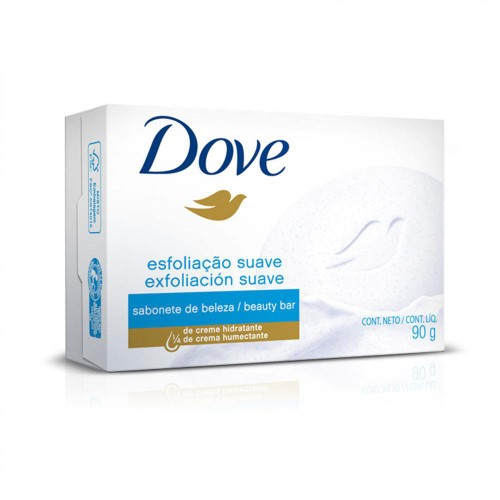 Sabonete Em Barra Dove Esfoliação Suave 90g