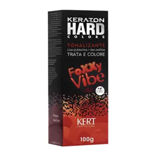 Tonalizante Keraton Hard Colors Foxxy Vibe com 100g