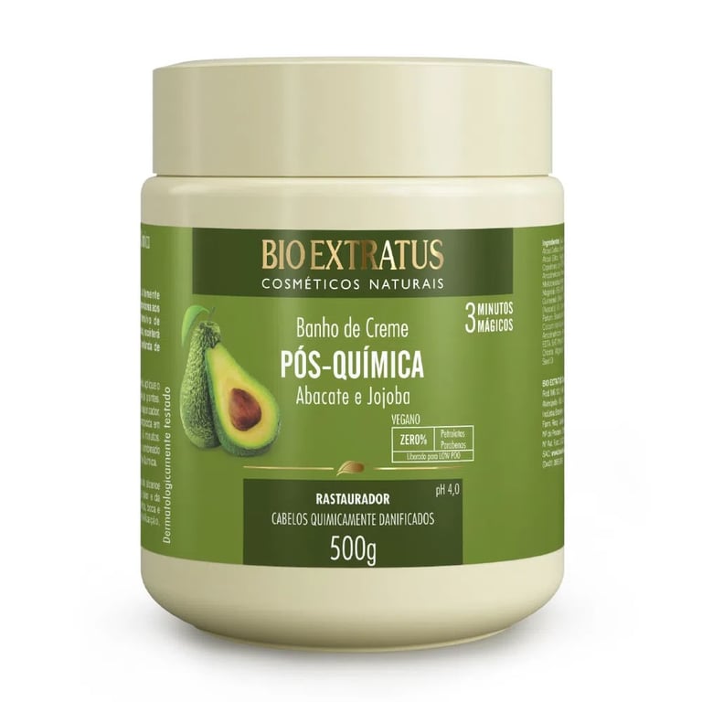 Pós-Química - Máscara Capilar 500g