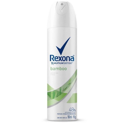 Desodorante Antitranspirante Aerosol Rexona Feminino Bamboo 150ml