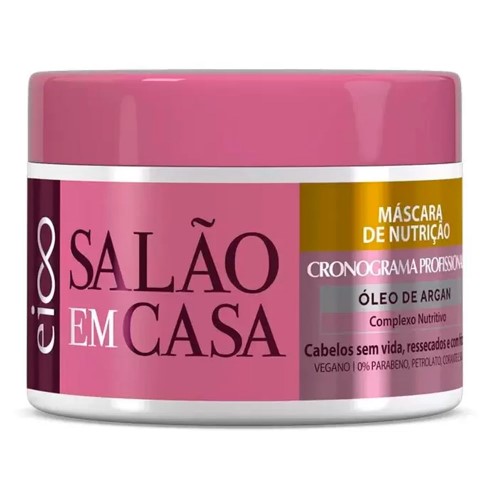 Máscara Eico Salão em Casa Cronograma Profissional Nutrição 270g