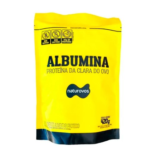 Albumina Naturovos Natural 420g