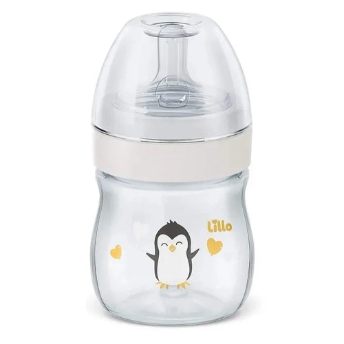 Mamadeira Lillo Evolution Bico de Silicone de 0 a 6 Meses Neutra 150ml