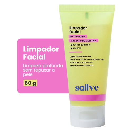 Limpador Facial Sallve 60g