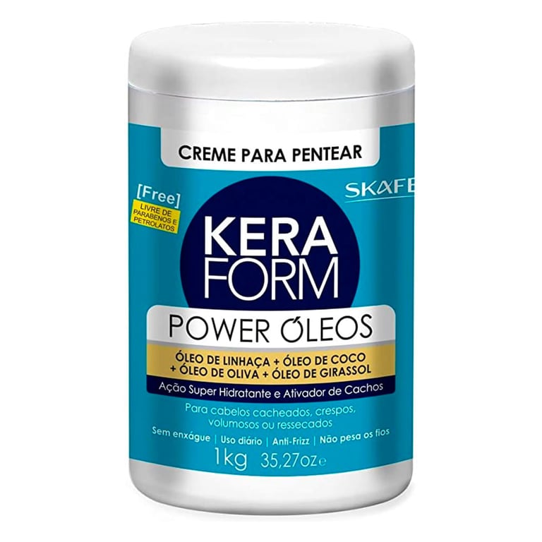 Skafe Keraform Power Óleos - Creme para Pentear