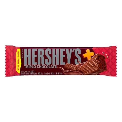 Chocolate Hershey Mais Triplo Chocolate 102g