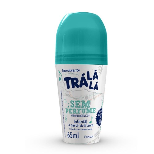 Desodorante Rollon Infantil Trá Lá Lá Sem Perfume 65ml