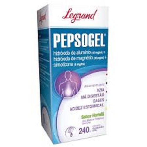 Pepsogel Sabor Hortelã Suspensão Oral 240ml