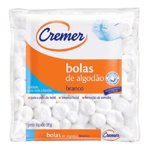 Algodão Cremer Bola 95G - Cremer