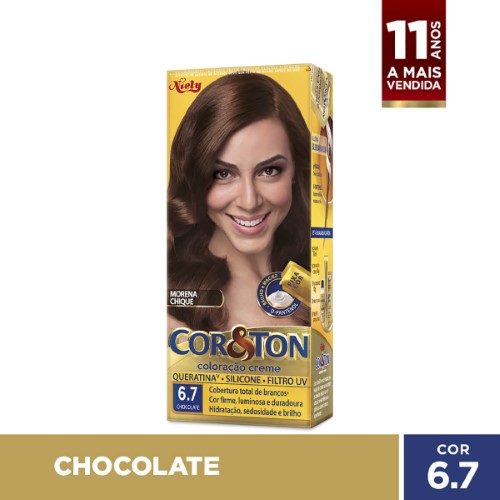 Tintura Cor&Ton Niely 6.7 Chocolate