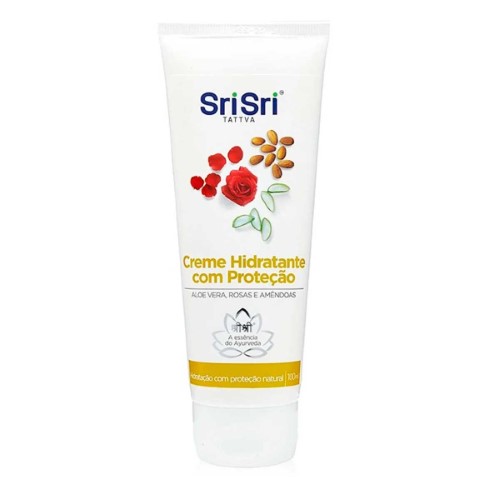 Creme Hidratante com Proteção Solar Sri Sri com 100ml