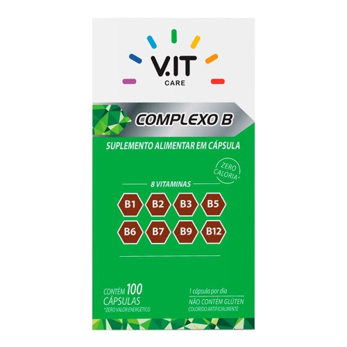 V.IT CARE Complexo B 100 Cápsulas