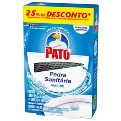 Pedra Sanitária Pato Marine 25g 25% Desconto