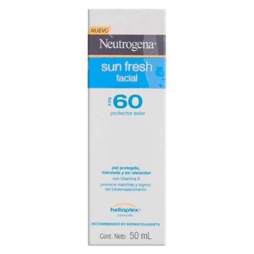 Protetor Solar Facial Neutrogena Sun Fresh FPS60 50ml