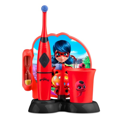 Escova Dental Rotacional Infantil Lady Bug - Miraculous - HC428