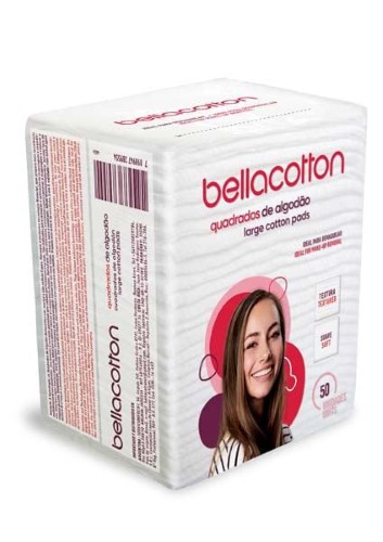 Algodão Bella Cotton Quad Duo 50Un - Flexicotton