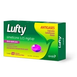 Lufty 125mg - 10 Cápsulas Gelatinosas