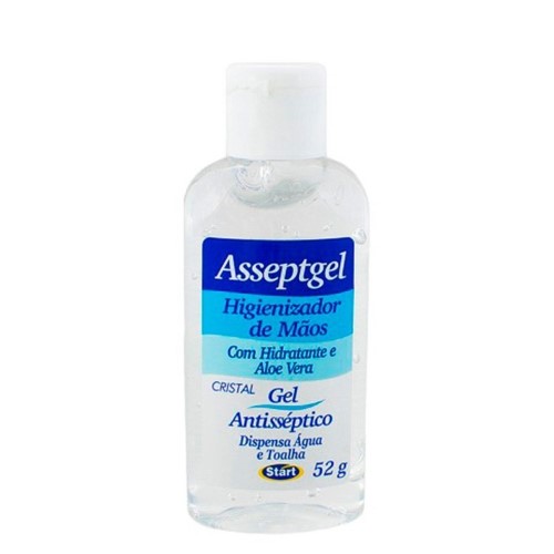 Asseptgel Anti-Séptico Higienizador de Mãos 52g