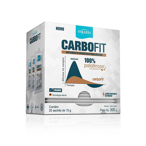 Pré-Treino Equaliv CarboFit 20 Sachês