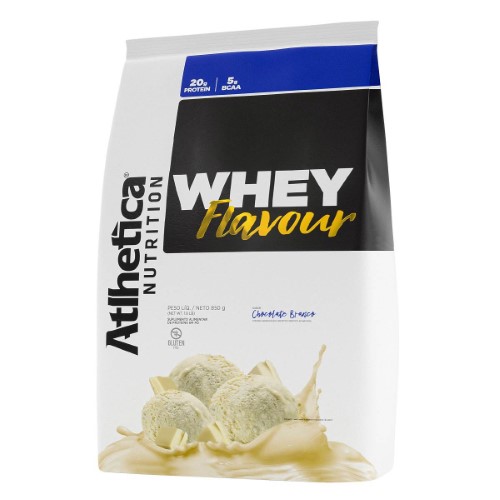 Whey Flavour Atletica Nurition Chocolate Branco 850g