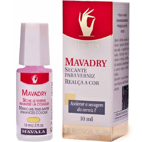 Mavadry Fixador De Esmalte Líquido 10ml Mavala