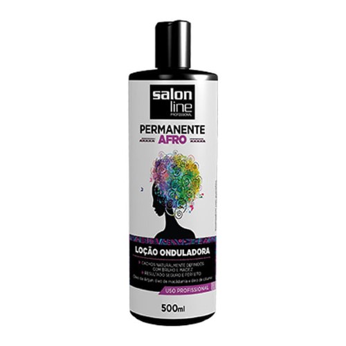 Loção Onduladora Afro Permanente 500Ml - Salon Line Afro