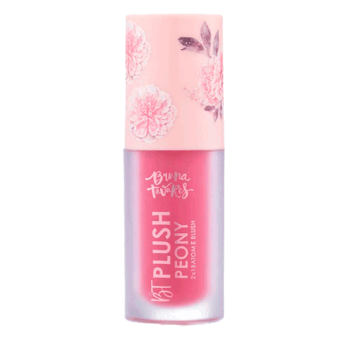 Batom e Blush Bruna Tavares BT Plush Peony 2x1