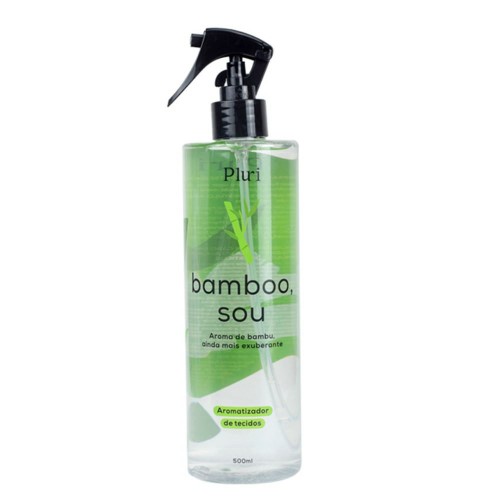 Aromatizador De Tecidos Pluri Bamboo, Sou Ainda Mais Exuberante 500ml