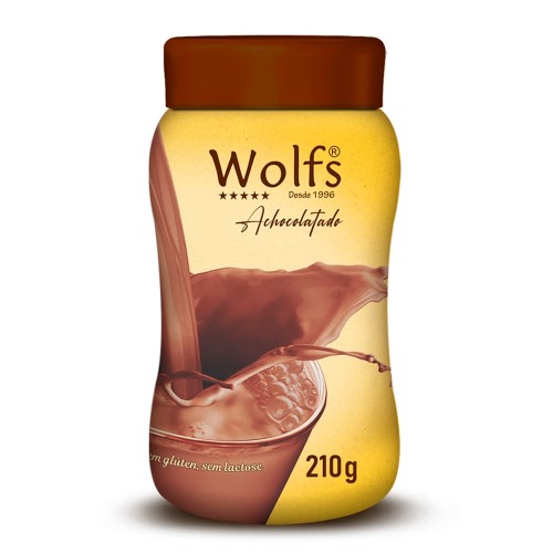 Achocolatado Wolfs Sucralose Zero 210g