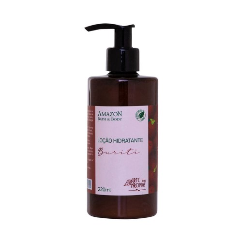 Loção Hidratante Corporal Natural Buriti 220ml – Arte dos Aromas