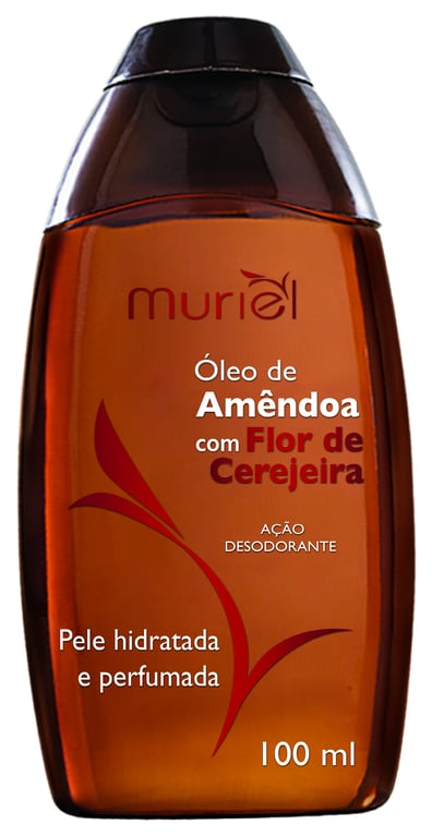 Óleo de Amêndoa Muriel com Flor de Cerejeira com 100ml