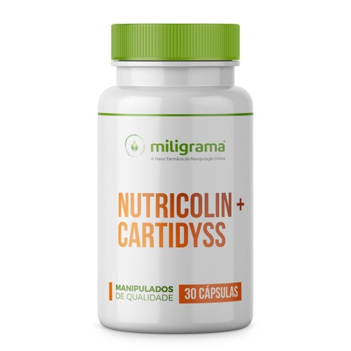 Nutricolin 100mg + Cartidyss 200mg 30 Cápsulas