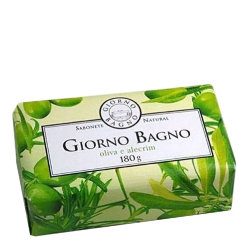 Sabonete Natural Giorno Bagno Olivia e Alecrim com 180g