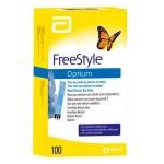 Freestyle Optium Abbott - 100 Tiras